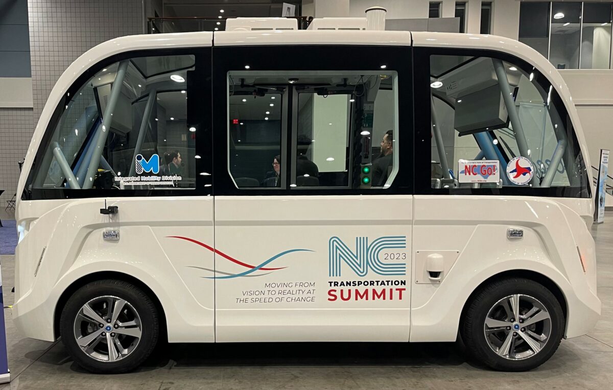 North Carolina autonomous shuttles